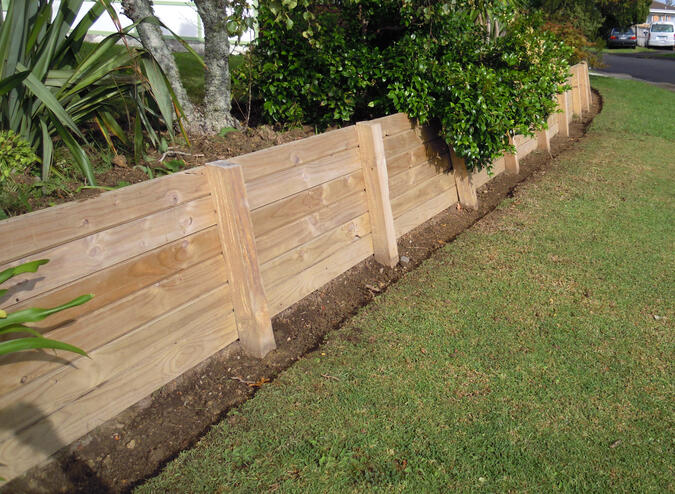 Retaining wall